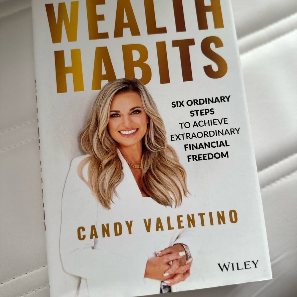 Wealth Habits by Wiley - Gold and White Cover